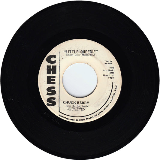 Chuck Berry - Little Queenie / Almost Grown (Promo)