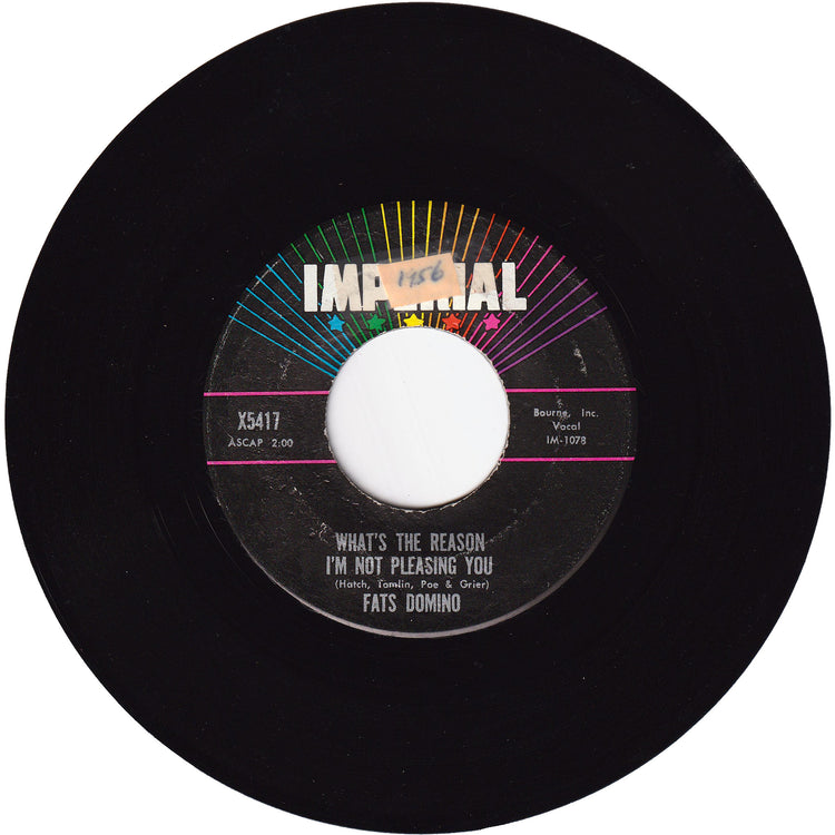 Fats Domino - Blue Monday / What's The Reason I'm Not Pleasing You