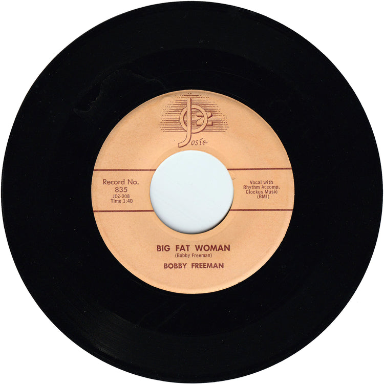 Bobby Freeman - Do You Want To Dance / Big Fat Woman