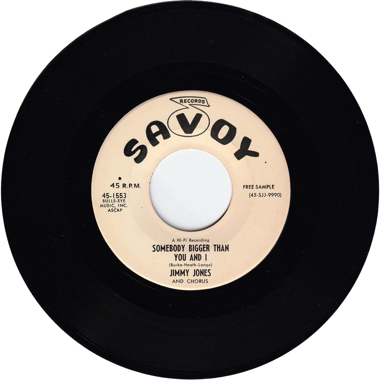 Jimmy Jones - A Closer Walk / Somebody Bigger Than You & I (Promo)