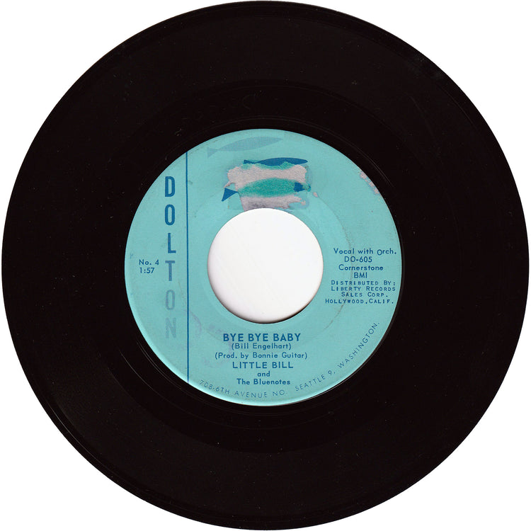 Little Bill & The Bluenotes - I Love An Angel / Bye Bye Baby