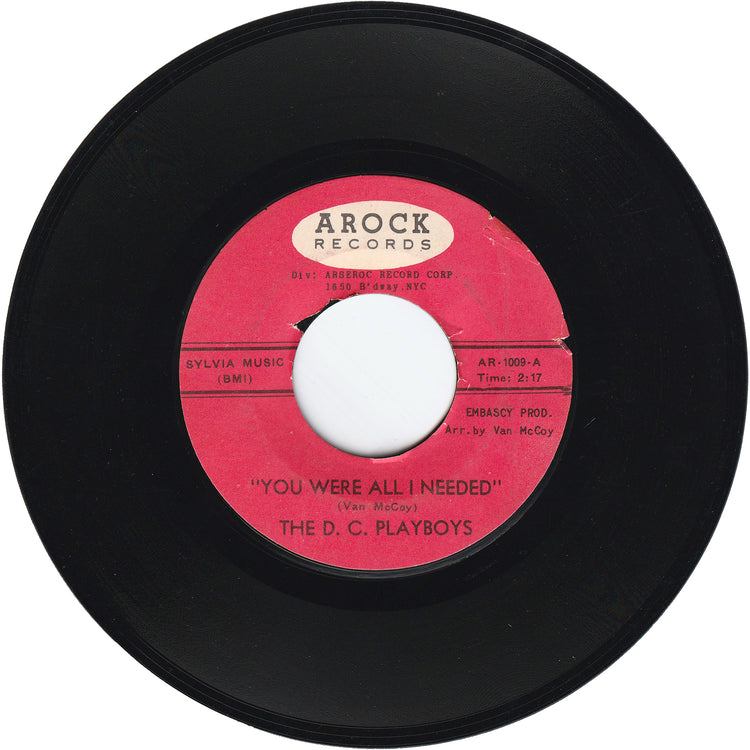The D. C. Playboys - You Were All I Needed / Too Much