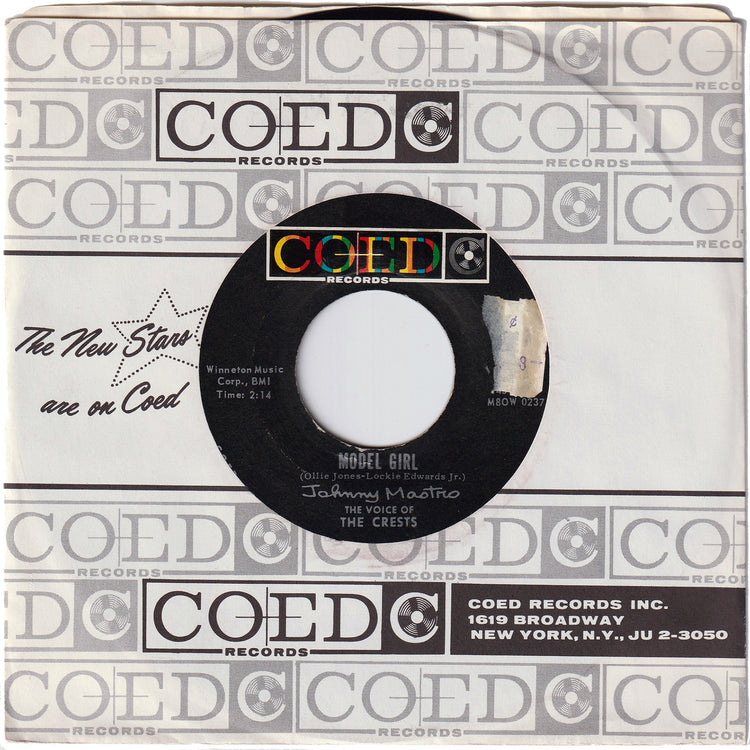 Johnny Maestro - Model Girl / We've Got To Tell Them