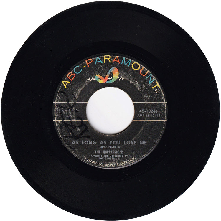 The Impressions - Gypsy Woman / As Long As You Love Me