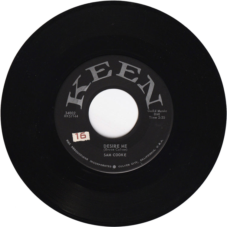 Sam Cooke - (I Love You) For Sentimental Reasons / Desire Me