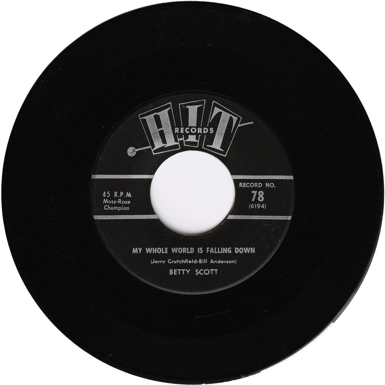 Herbert Hunter - Twist It Up / Betty Scott - My Whole World Is Falling Down