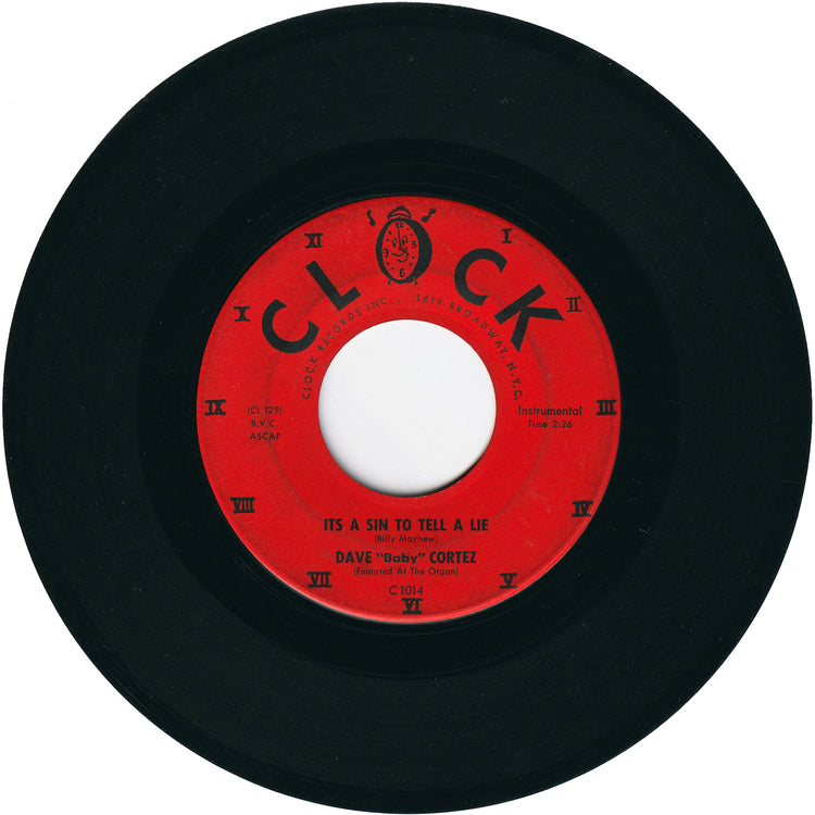 Dave 'Baby' Cortez - Piano Shuffle / Its A Sin To Tell A Lie