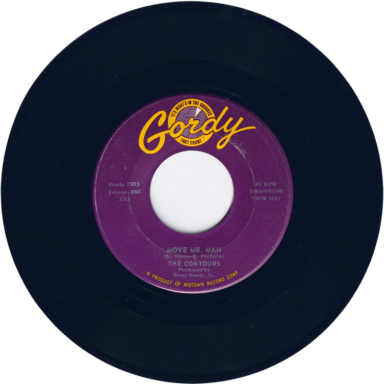 The Contours - Do You Love Me / Move Mr. Man