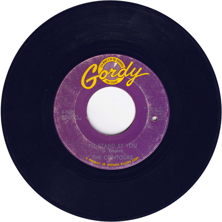 The Contours - Can You Do It / I'll Stand By You