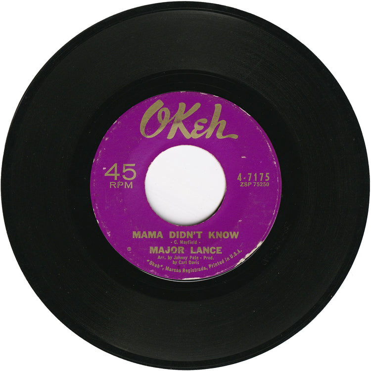 Major Lance - The Monkey Time / Mama Didn't Know