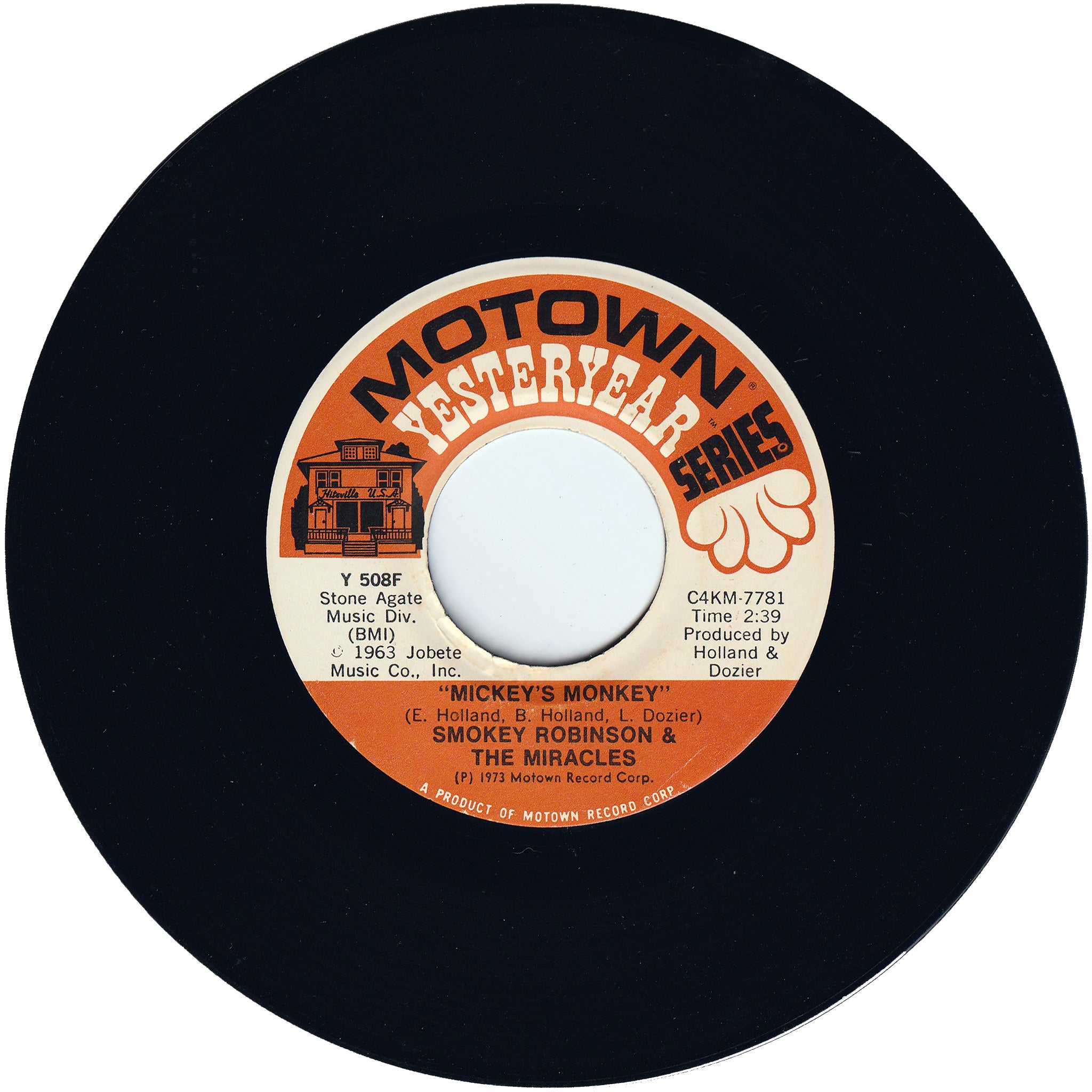 The Miracles - Mickey's Monkey / A Love She Can Count On (Re