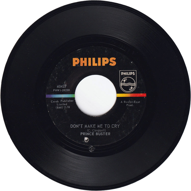 Prince Buster - Ten Commandments / Don't Make Me To Cry