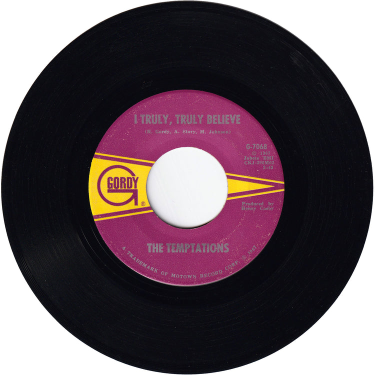 The Temptations - I Wish It Would Rain / I Truly, Truly Believe