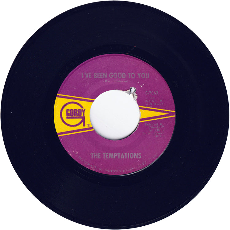 The Temptations - You're My Everything / I've Been Good To You