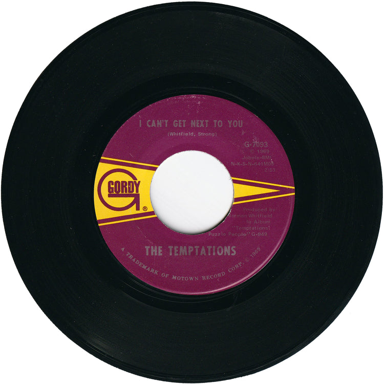 The Temptations - I Can't Get Next To You / Running Away
