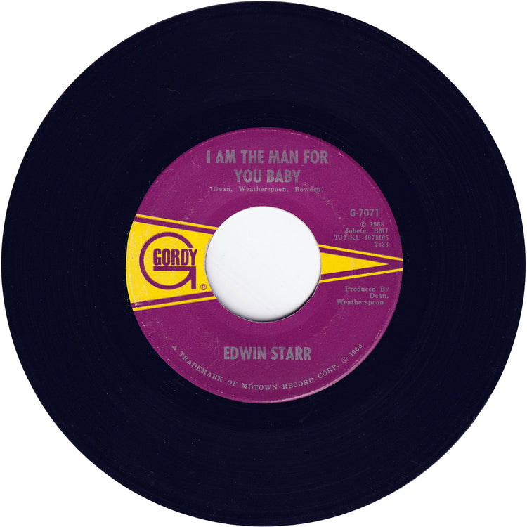 Edwin Starr - My Weakness Is You / I Am The Man For You Baby