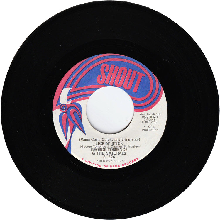 George Torrence & The Naturals - Lickin' Stick / So Long Goodbye