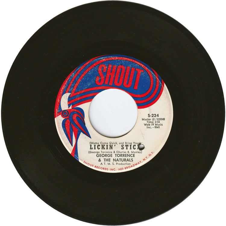 George Torrence & The Naturals - Lickin' Stick / So Long Goodbye
