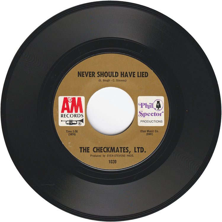 Sonny Charles & The Checkmates, Ltd. - Love Is All I Hate To Give / Never Should Have Lied