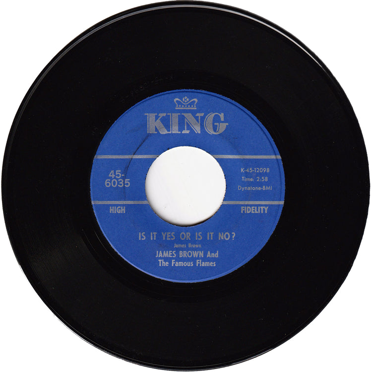James Brown & The Famous Flames - It's A Man's Man's Man's World / Is It Yes Or Is It No?
