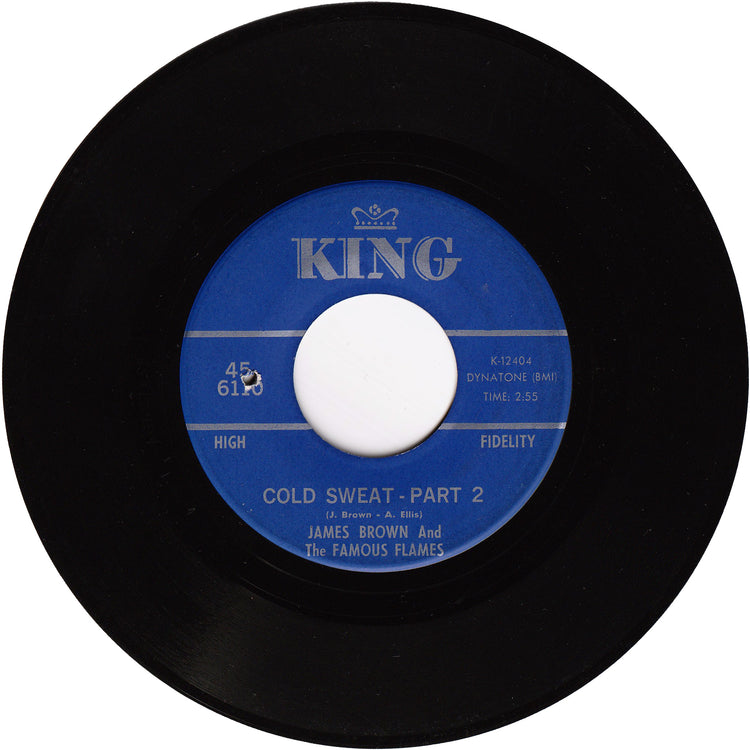 James Brown & The Famous Flames - Cold Sweat Part 1 / Cold Sweat Part 2