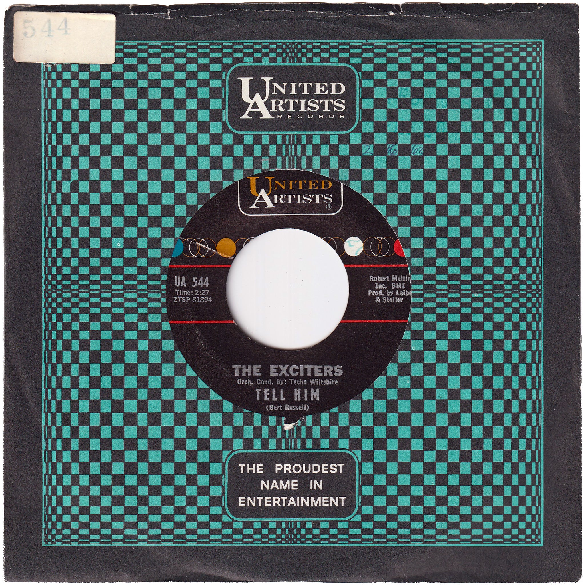 The Exciters - Tell Him / Hard Way To Go – NIGHT BEAT RECORDS