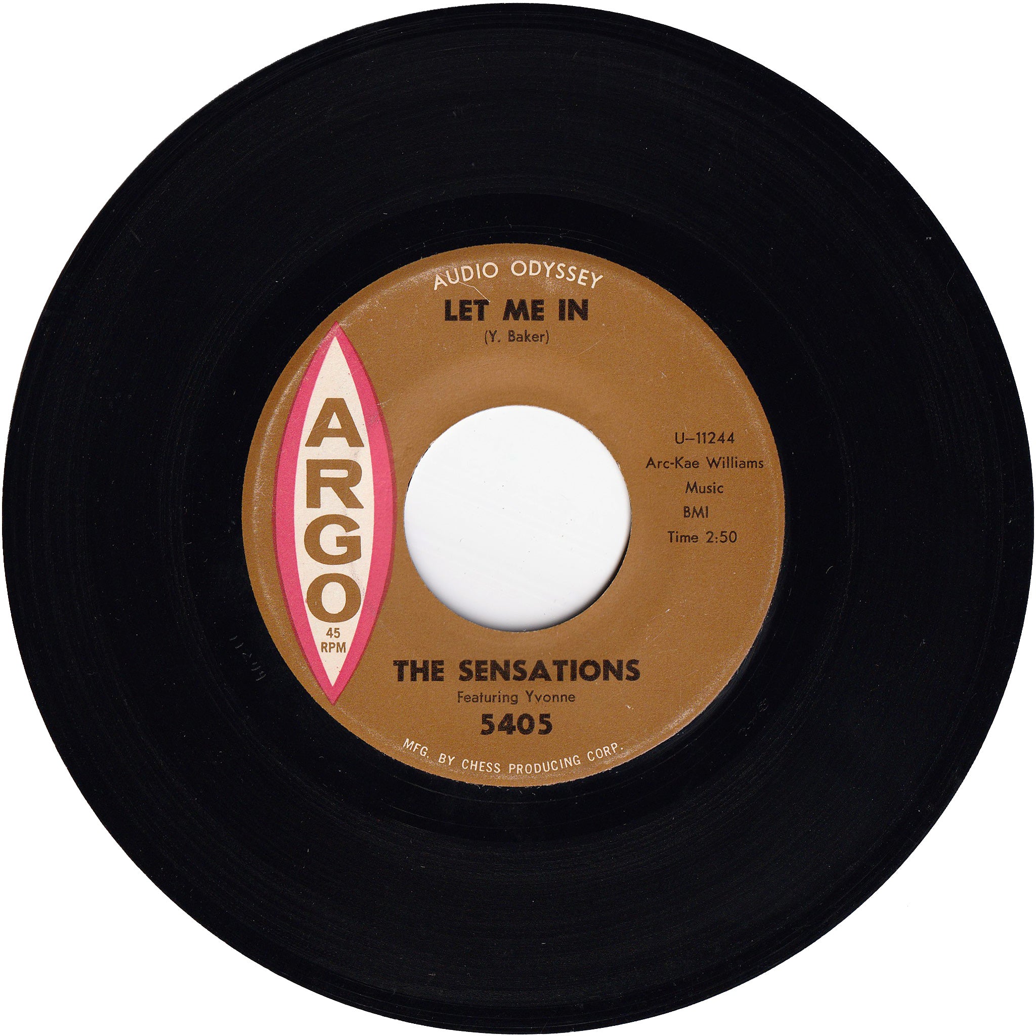 The Sensations - Let Me In / Oh Yes, I'll Be True – NIGHT BEAT RECORDS