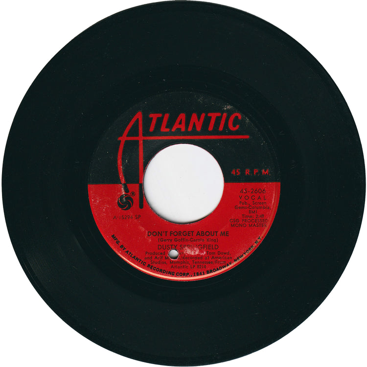 Dusty Springfield - Don't Forget About Me / Breakfast In Bed