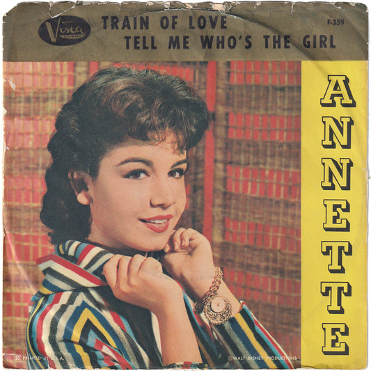Annette - Train Of Love / Tell Me Who's The Girl (w/PS)