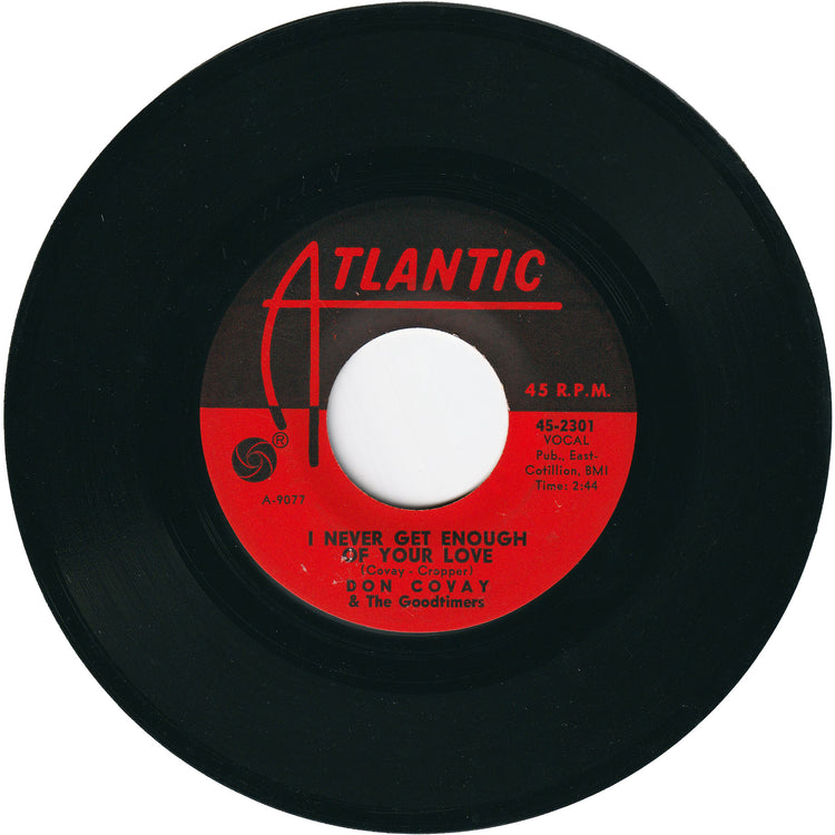 Don Covay & The Goodtimers - Seesaw / I Never Get Enough Of Your Love