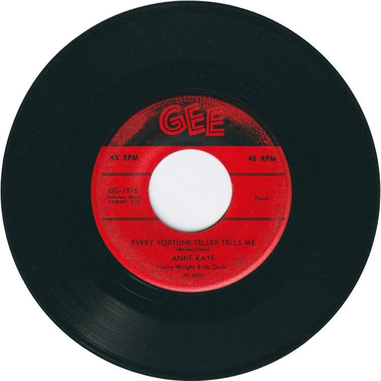 Anne Kaye - Dilly Dally Darling / Every Fortune Teller Tells Me