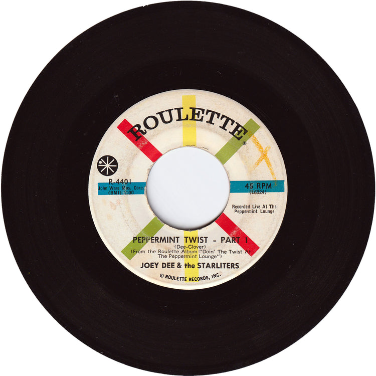 Joey Dee & The Starliters - Peppermint Twist - Part 1 / Peppermint Twist - Part 2