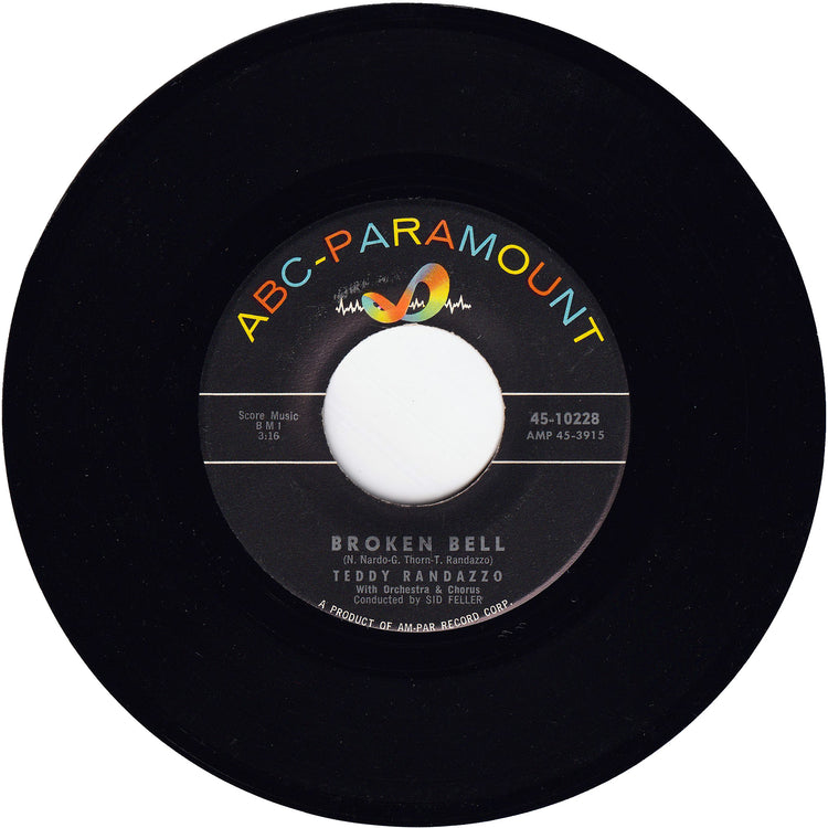 Teddy Randazzo - Let The Sunshine In / Broken Bell