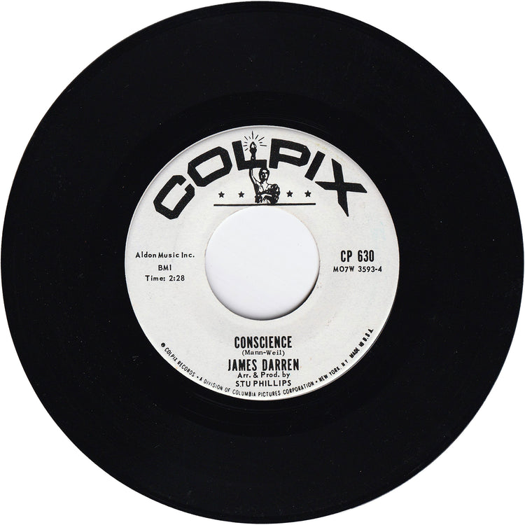 James Darren - Conscience / Dream Big (Promo)