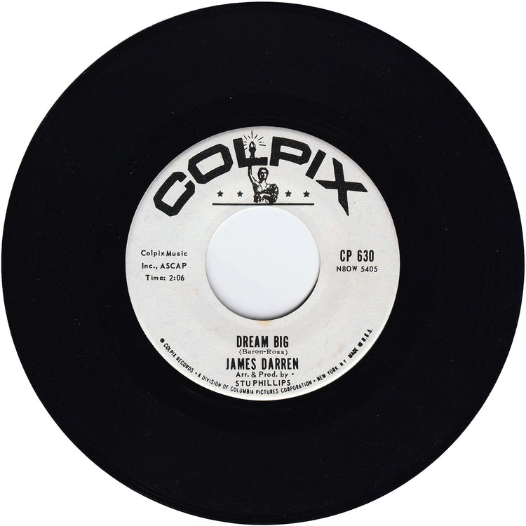 James Darren - Conscience / Dream Big (Promo)