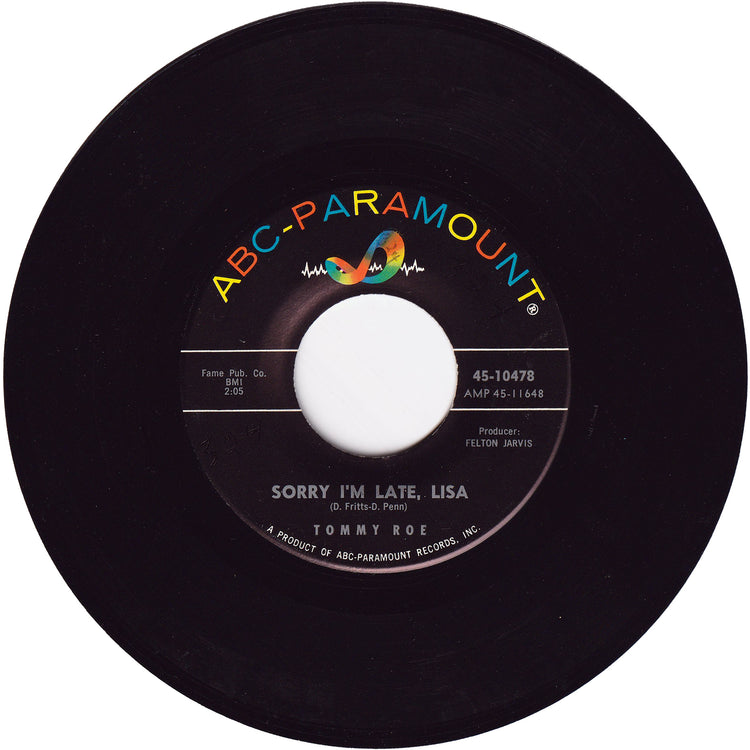 Tommy Roe - Everybody / Sorry I'm Late, Lisa