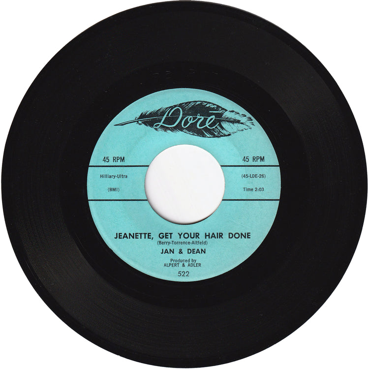 Jan & Dean - Baby Talk / Jeanette, Get Your Hair Done
