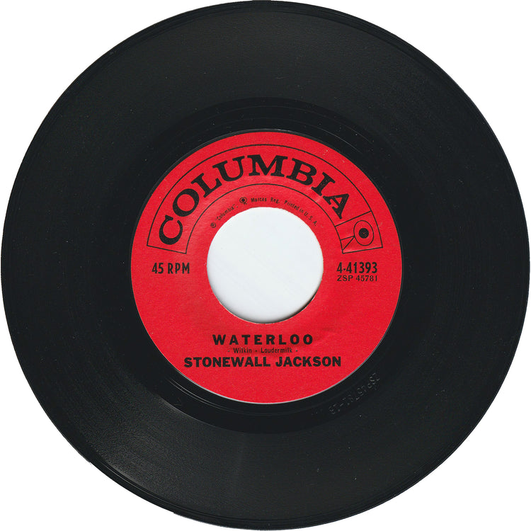 Stonewall Jackson - Waterloo / Smoke Along The Track