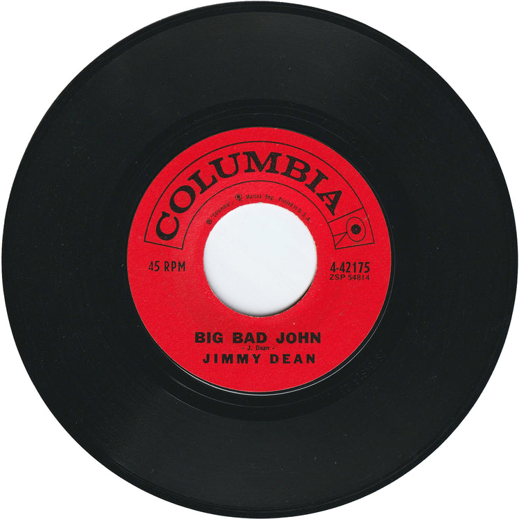 Jimmy Dean - Big Bad John / I Won't Go Huntin' With You Jake
