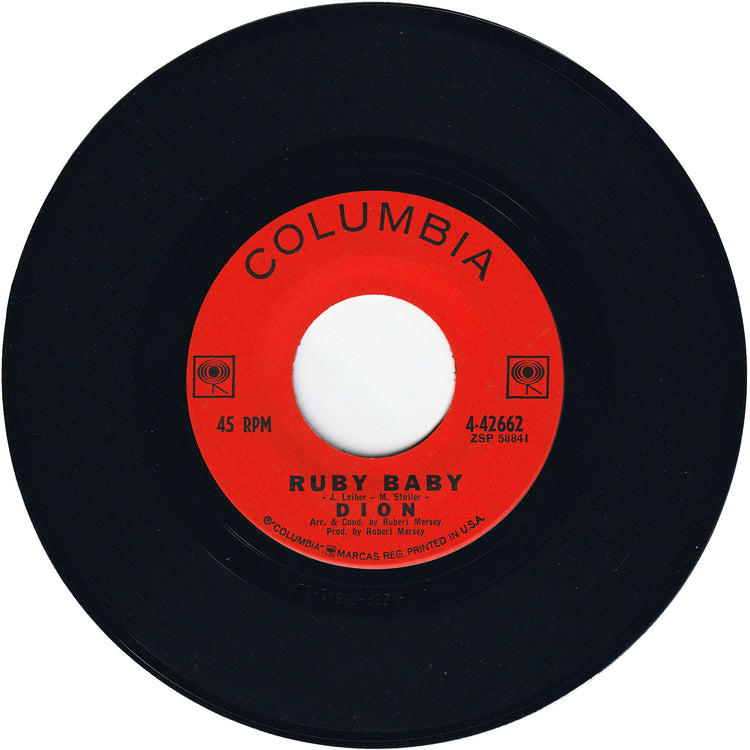 Dion - Ruby Baby / He'll Only Hurt You (w/PS)