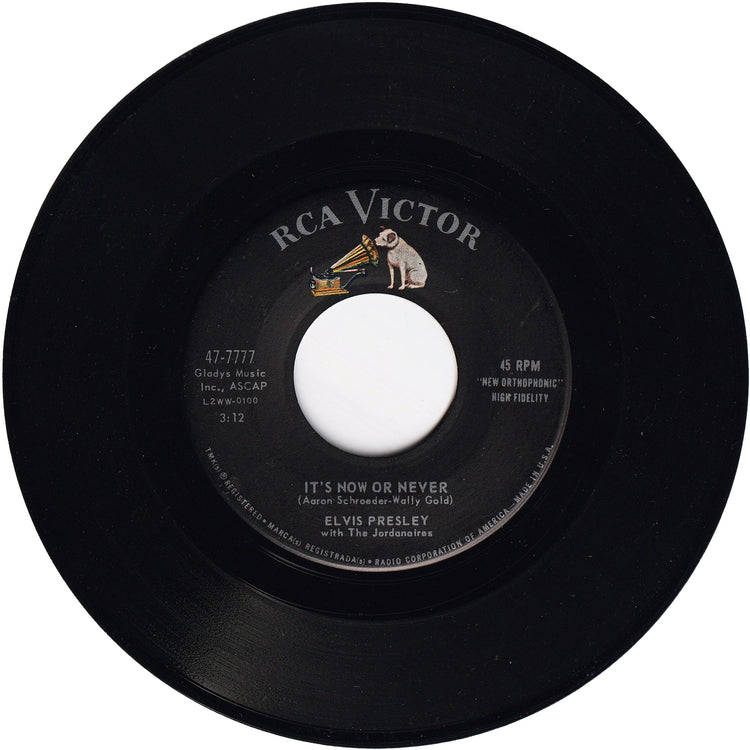 Elvis Presley - It's Now Or Never / A Mess Of Blues