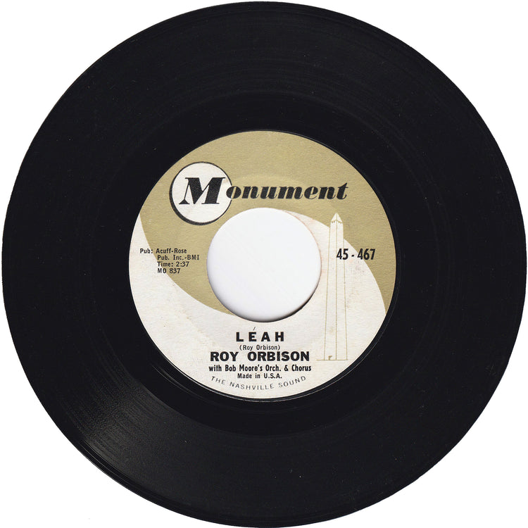 Roy Orbison - Workin' For The Man / Leah