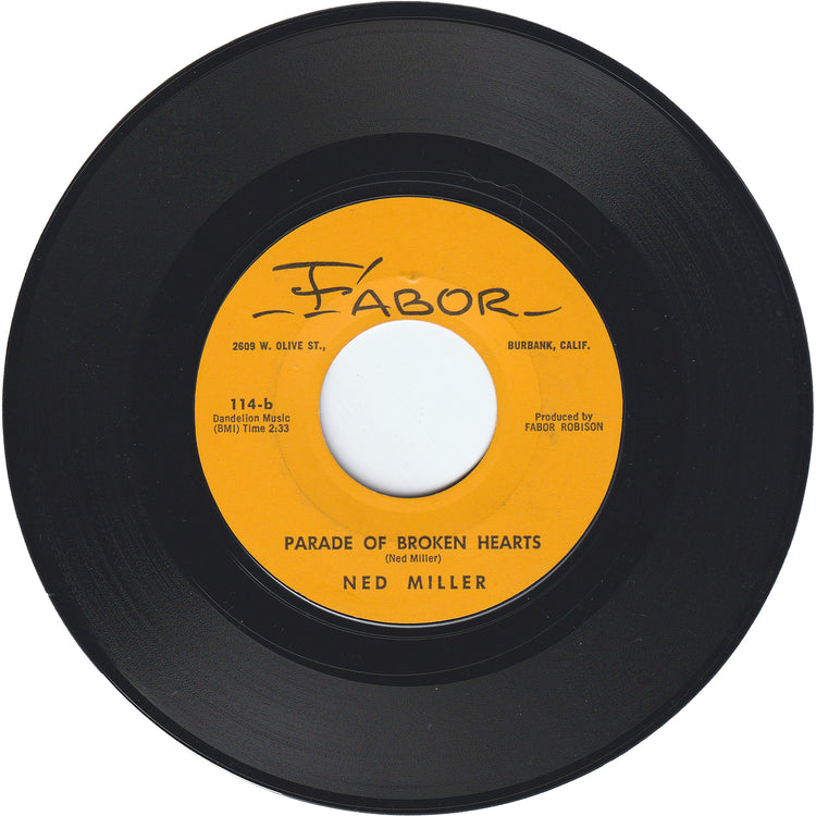 Ned Miller - From a Jack To a King / Parade of Broken Hearts