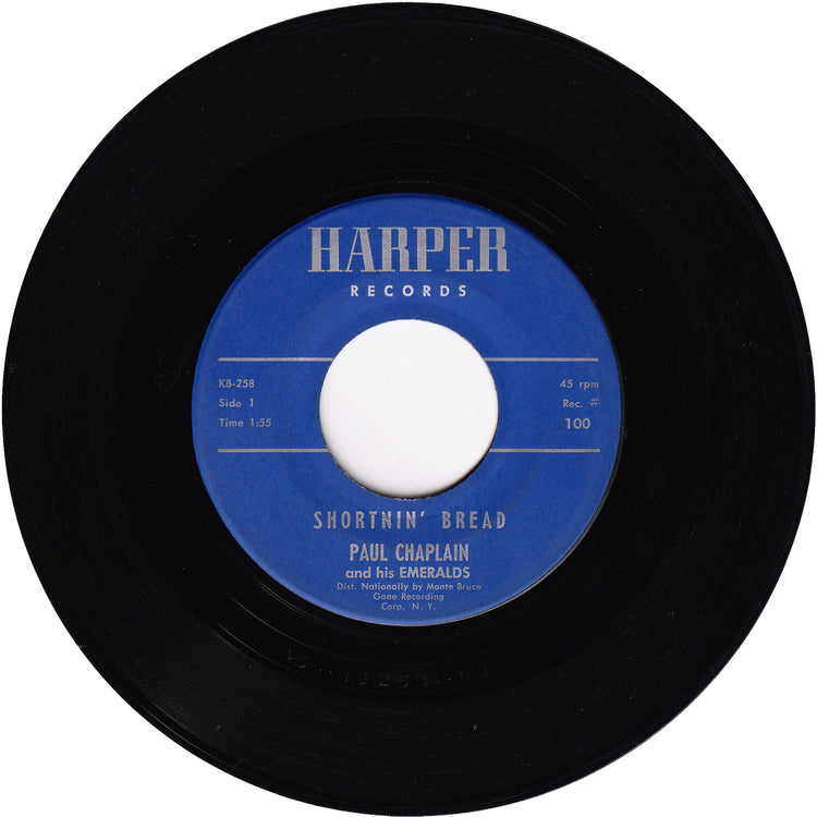 Paul Chaplain & The Emeralds - Shortnin' Bread / Nicotine
