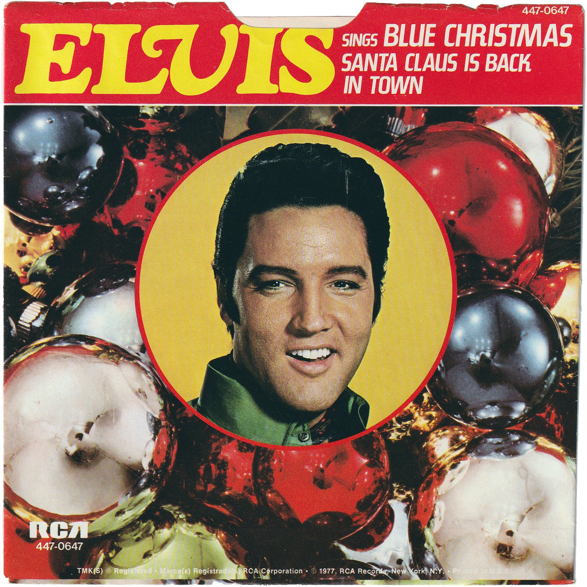 Elvis Presley - Blue Christmas / Santa Claus Is Back In Town (Re-Issue