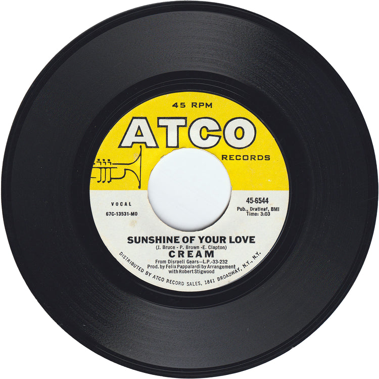 Cream - Sunshine Of Your Love / Swlabr