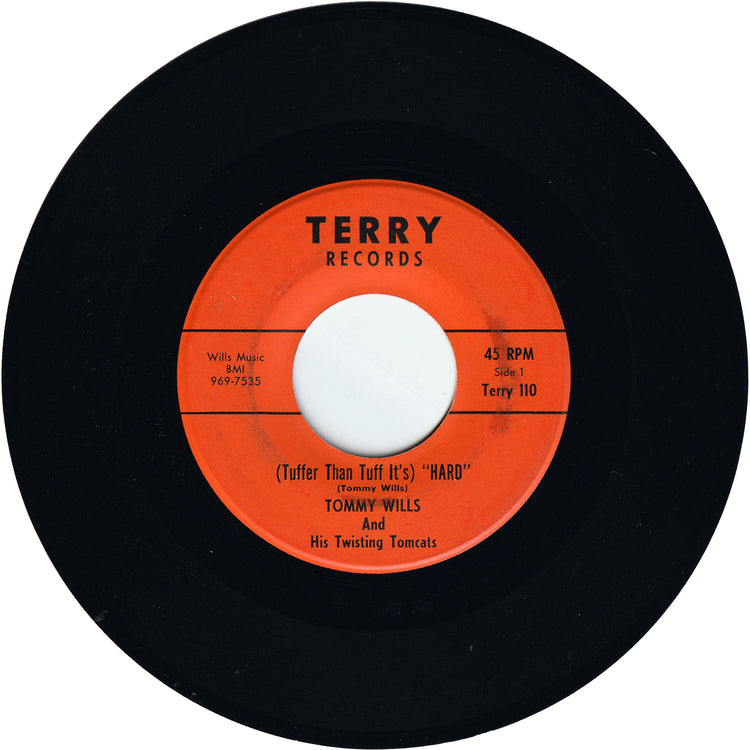 Tommy Willis & his Twisting Tomcats - Aw Shucks (Go On Twist) / (Tuffer Than Tuff It's) Hard