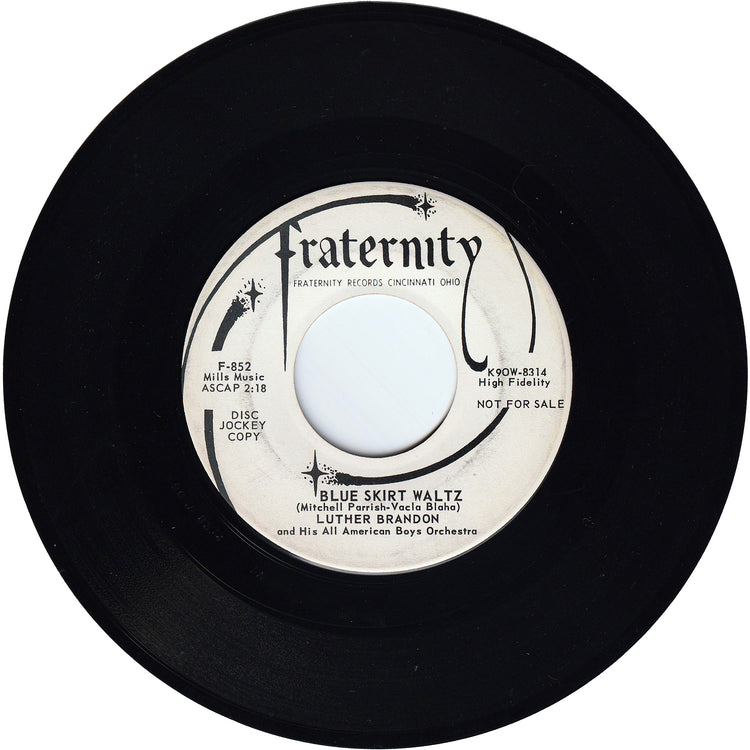 Luther Brandon - Tuff-E-Nuff / Blue Skirt Waltz (Promo)