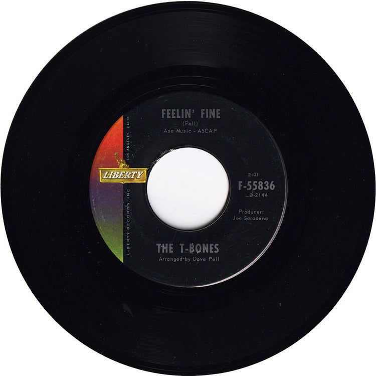 The T-Bones - No Matter What Shape / Feelin' Fine