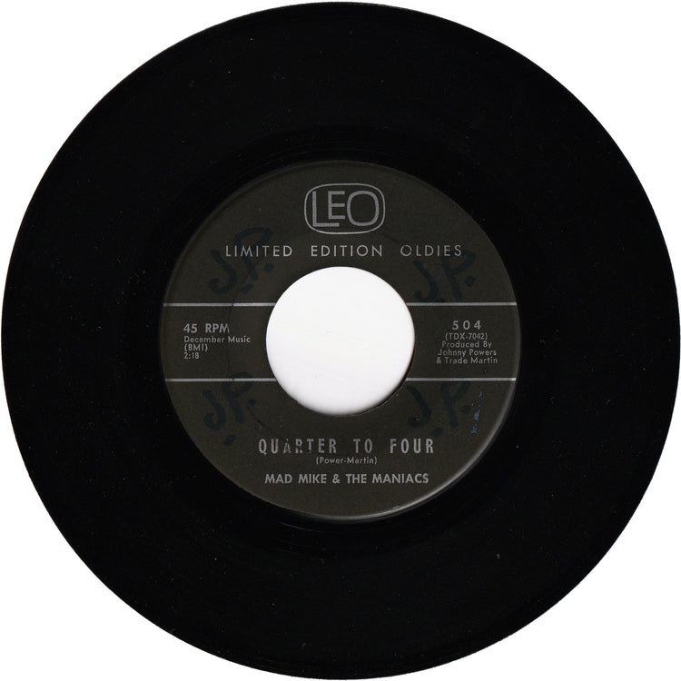 Mad Mike & The Maniacs - The Hunch / Quarter To Four